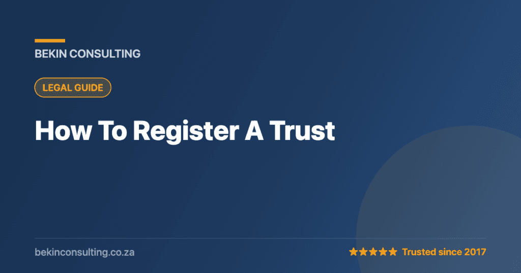 How To Register A Trust