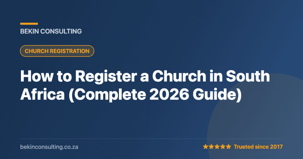 How to Register a Church in South Africa (Complete 2026 Guide)