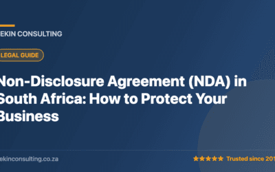 Non-Disclosure Agreement (NDA) in South Africa: How to Protect Your Business — Bekin Consulting