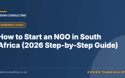 How to Start an NGO in South Africa (2026 Step-by-Step Guide) — Bekin Consulting