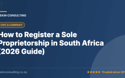 How to Register a Sole Proprietorship in South Africa (2026 Guide) — Bekin Consulting